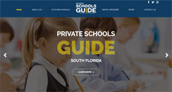 Desktop Screenshot of privateschoolsguidefl.com